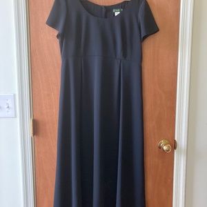 Silk-lined black dress from J. Crew